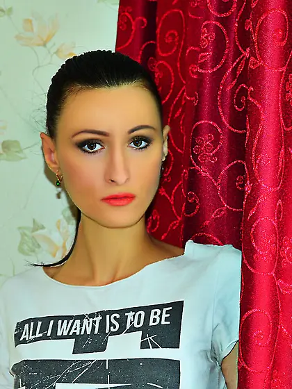 White milf black hair