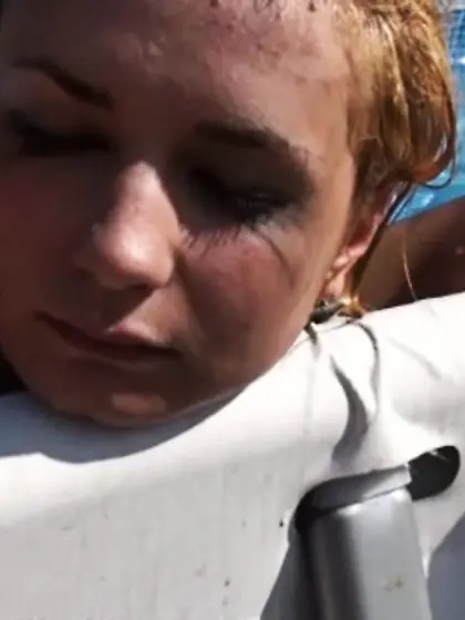 Girl drowned, analed and left in pool 5