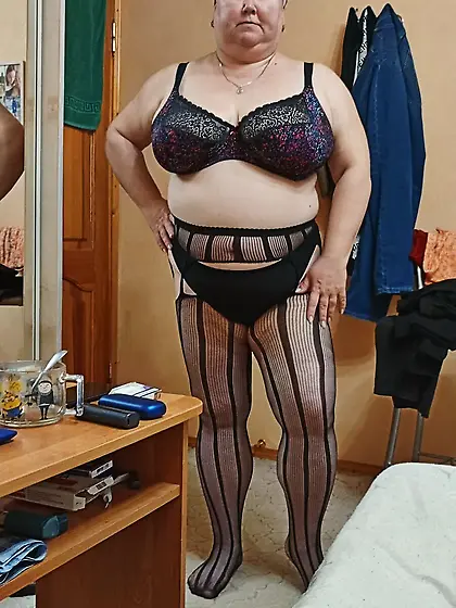 I'm in my underwear