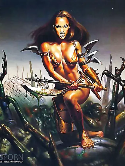 Fantastic Dark-Hued Chicks...  Super-Steamy Nymphs