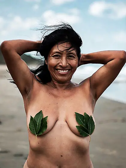 Old Native Woman wants your tribute