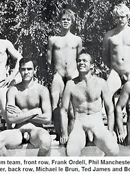 California men's swim team - 1972