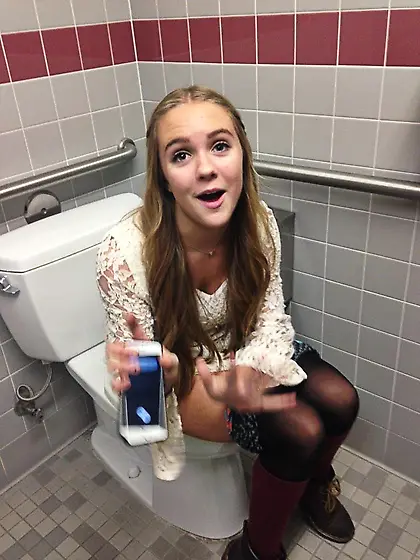 Toilet girl