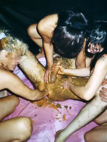 Me in a heavy Piss,  Shit+Puke orgy with "4" Gi