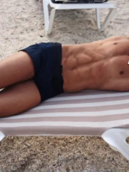 Brunette marcelo boy perform