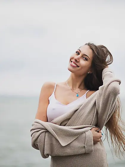 Real petite big tits