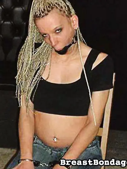 Young blonde teen seductive