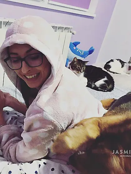 Teen tiny tits close up