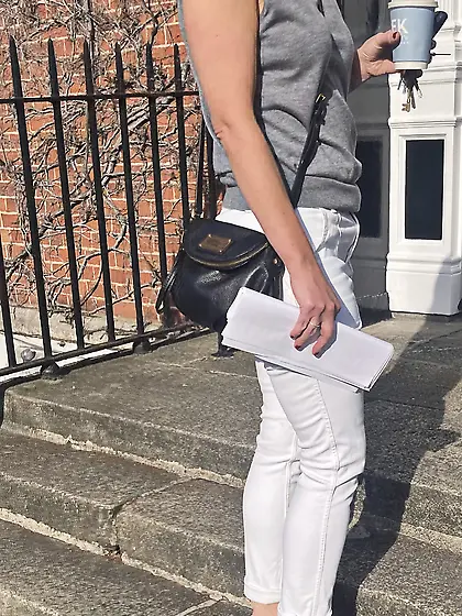 MILF in her ovulating pants