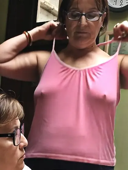 Francine exposed tits