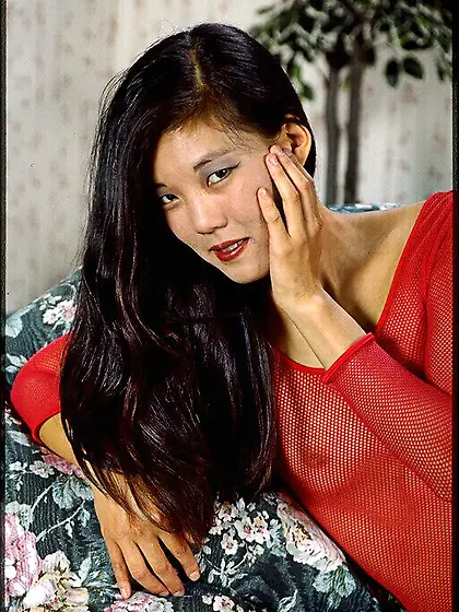 Erotic hairy asian pussy