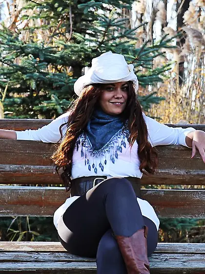 White girl snapshot beautiful