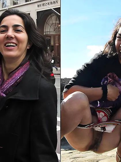 Dressed and undressed amateur milf