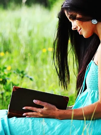 Girl long hair small