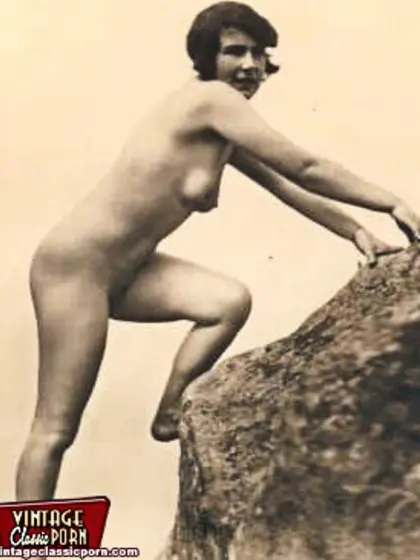 Naughty vintage ladies posing