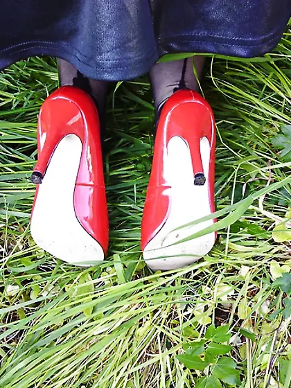 Red Heels and Green Grass