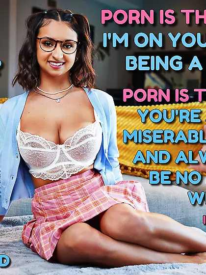 PORN IS POISON & YOU'RE A PERVERT CAPTIONS (OC)