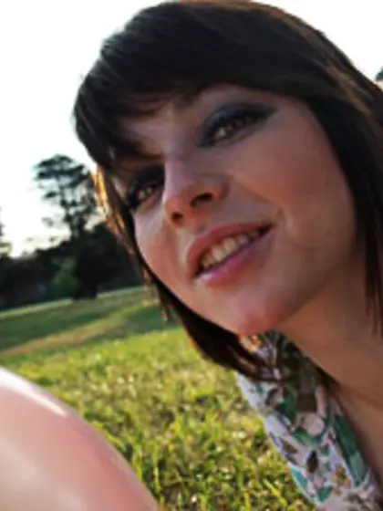 Big boobed blonde german