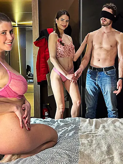 Birthday Present for my BF! Threesome at LadyLyne