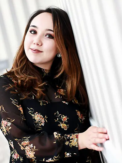 Asian green eyes girl