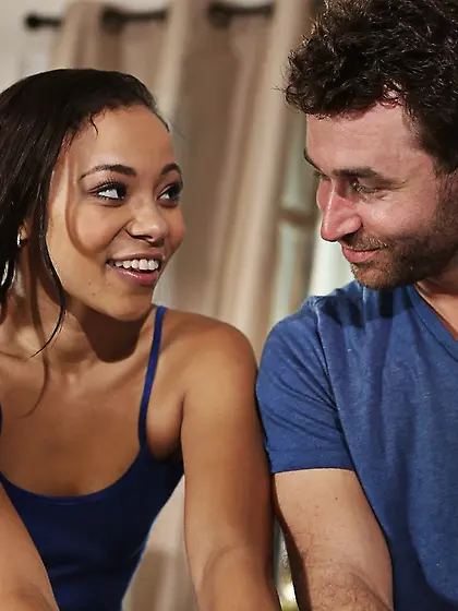 Latina teen and her friend tempt masseur into spontaneous threew