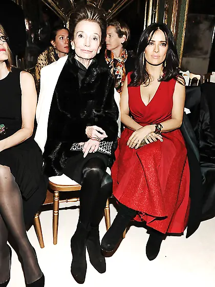 Salma Hayek - Pumps Out Out The Classy Bosom