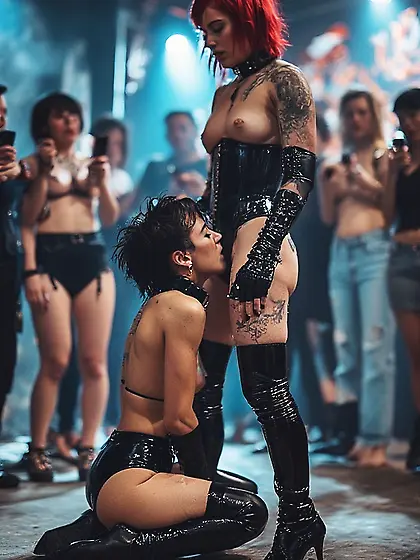 n Worshipping her Goddess