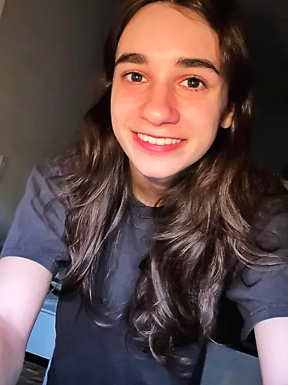 cute college girl francesca