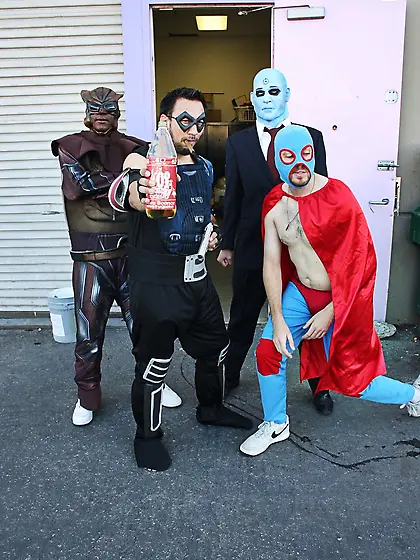 Fake ass superhero hooks