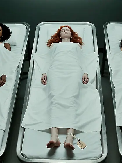 Prom Crash: Bodies undressed and tagged