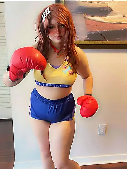 Inugami Korone Boxer Cosplay