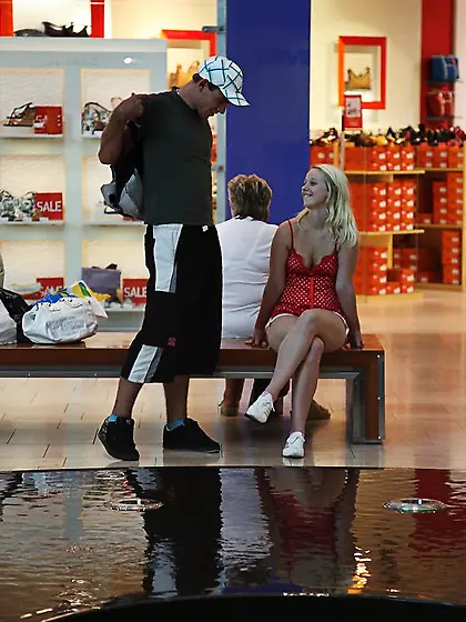 Male picks up Czech girl Lilith Lee and takes outdoors to fuck o