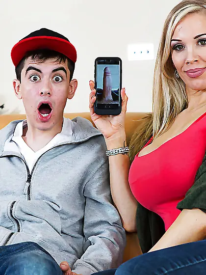 Slut doesn't make difference between husband and stepson when it