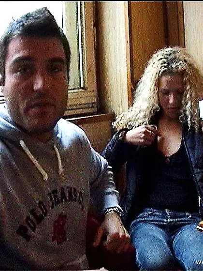 Cute little Hungarian lady is so damn slutty, she sucks a dick a
