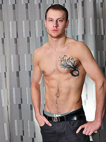 White gay brianriley dancing