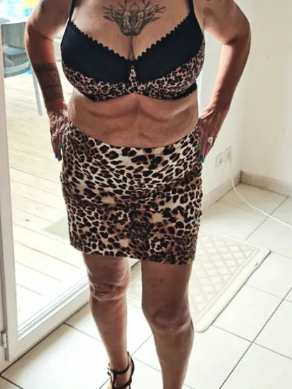 VERONIQUE 62 ANS LEOPARD
