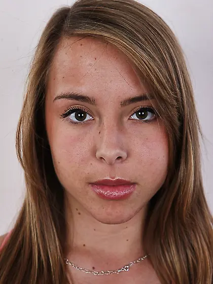 Happy young sexy chick