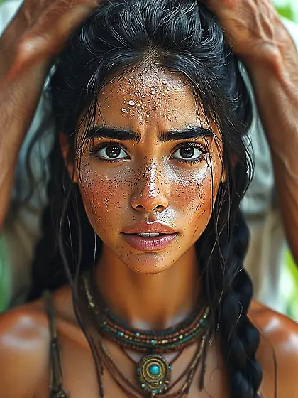 Brown Island Tit Clowns