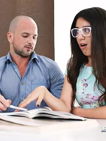 Young student's cunt licked and screwed