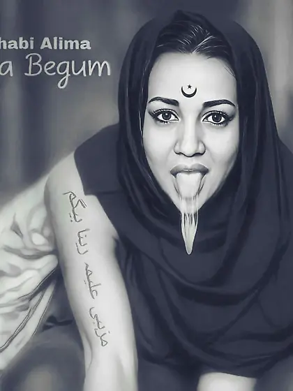 Hijabi and Mazhabi alima Rina Begum