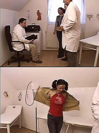 Threesome anal fucking clinic