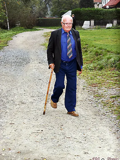 Dirty grandpa loves pound