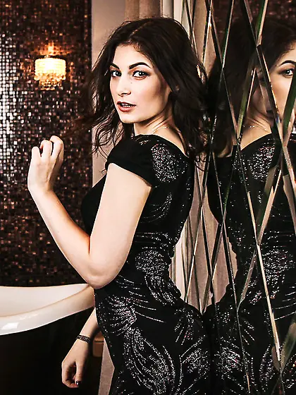 Teen black hair beautiful