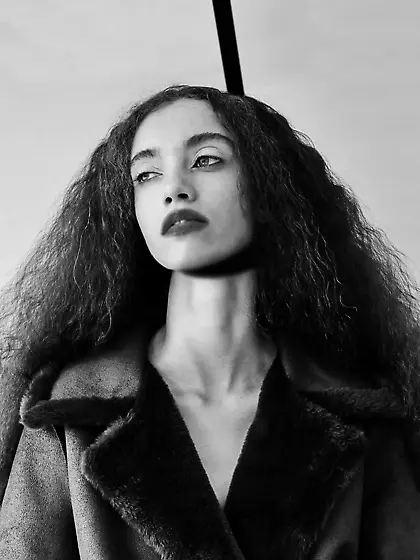 Her neck needs stretching