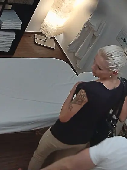 Masseur giving perfect massage