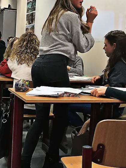 lvbottomcollegecandidass - bend over