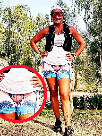 Milf hot cameltoe and ass