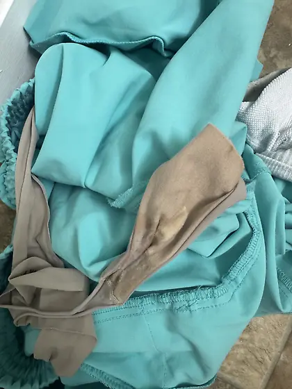 Wife nurse panties after work 27/25