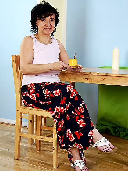 Big tits granny