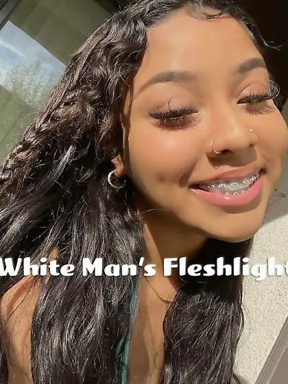 White man's fleshlight